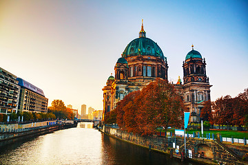 Image showing Berliner Dom cathedral in the morning