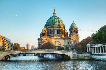 Image showing Berliner Dom cathedral in the evening