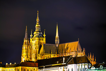 Image showing The Prague castle close up