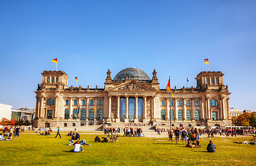 Image showing Reichstag building in Berlin, Germany