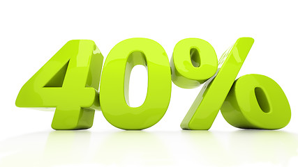 Image showing 3D forty percent