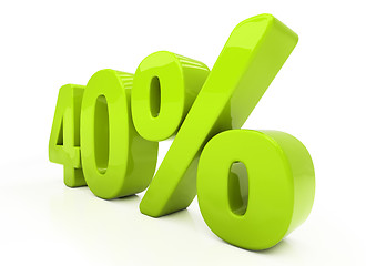 Image showing 3D forty percent