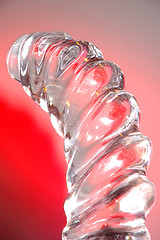 Image showing Ice sculpture close up