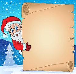 Image showing Christmas topic parchment 3