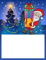 Image showing Small frame with Santa Claus 6