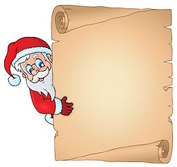 Image showing Christmas topic parchment 2