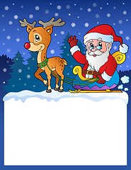 Image showing Small frame with Santa Claus 8