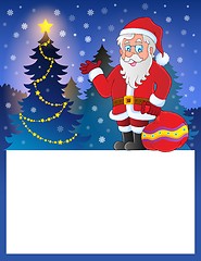 Image showing Small frame with Santa Claus 7