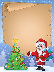 Image showing Christmas topic parchment 9