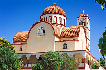 Image showing Orthodox Church in the town of Rethymno, Crete, Greece.