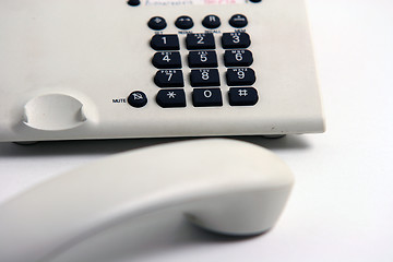 Image showing telephone buttons