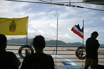 Image showing ferry to koh chang