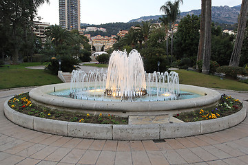 Image showing Fountain Monaco