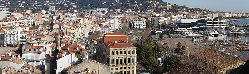 Image showing Cannes panorama