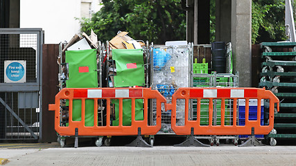 Image showing Logistic carts