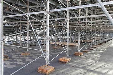 Image showing Stands structure
