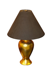 Image showing Gold lamp