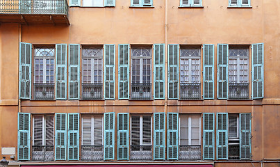 Image showing French balcony