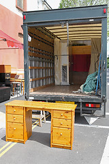 Image showing Furniture truck