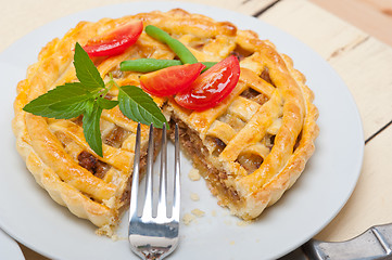 Image showing home made beef pie