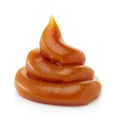 Image showing melted caramel cream