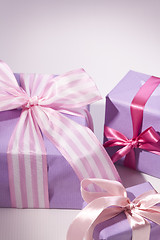 Image showing Pink present