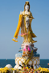 Image showing Guanyin image in Thailand