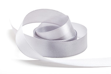 Image showing Silver ribbon