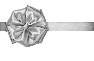 Image showing Silver ribbon