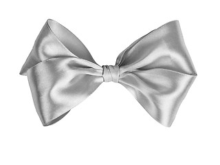 Image showing Silver ribbon