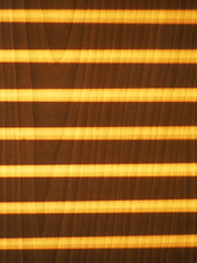 Image showing Sunlight through shutter