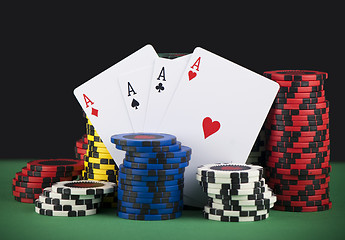 Image showing Poker Chips 