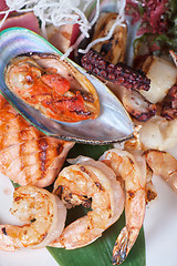 Image showing seafood mix