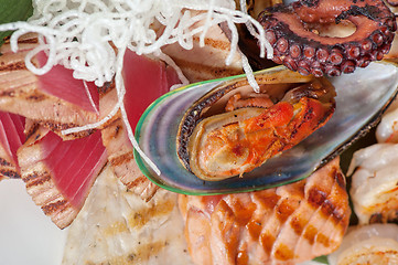 Image showing seafood mix