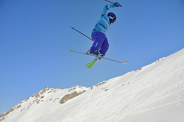 Image showing skier