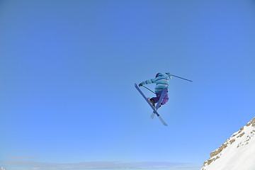 Image showing skier