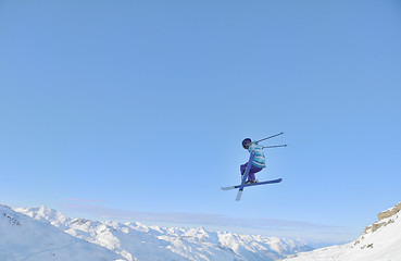 Image showing skier