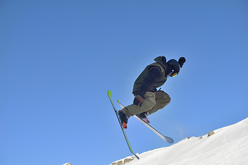 Image showing skier