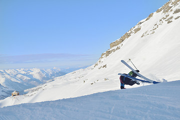 Image showing skier