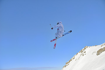 Image showing skier