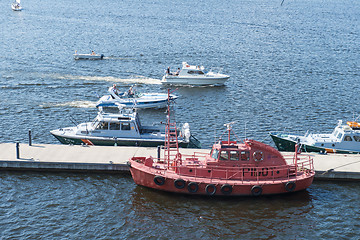Image showing Boats in the Kotka 