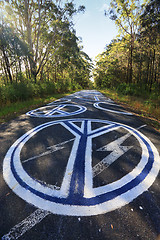 Image showing Peaceful Protest, protect nature environment