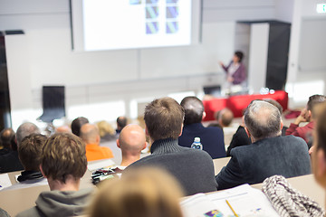 Image showing Faculty lecture and workshop.