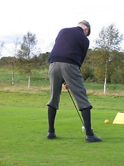 Image showing Golfer