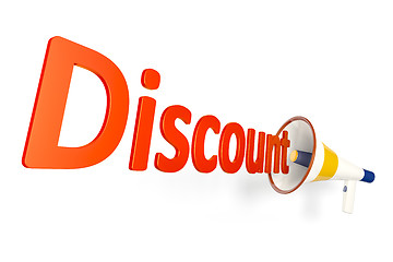 Image showing megaphone discount