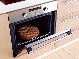 Image showing built-in electric oven