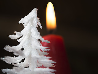 Image showing Datail advent wreath