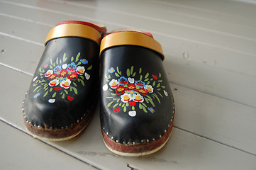 Image showing Handmade clogs