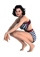 Image showing Pinup Girl