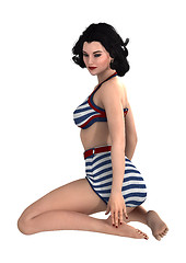 Image showing Pinup Girl